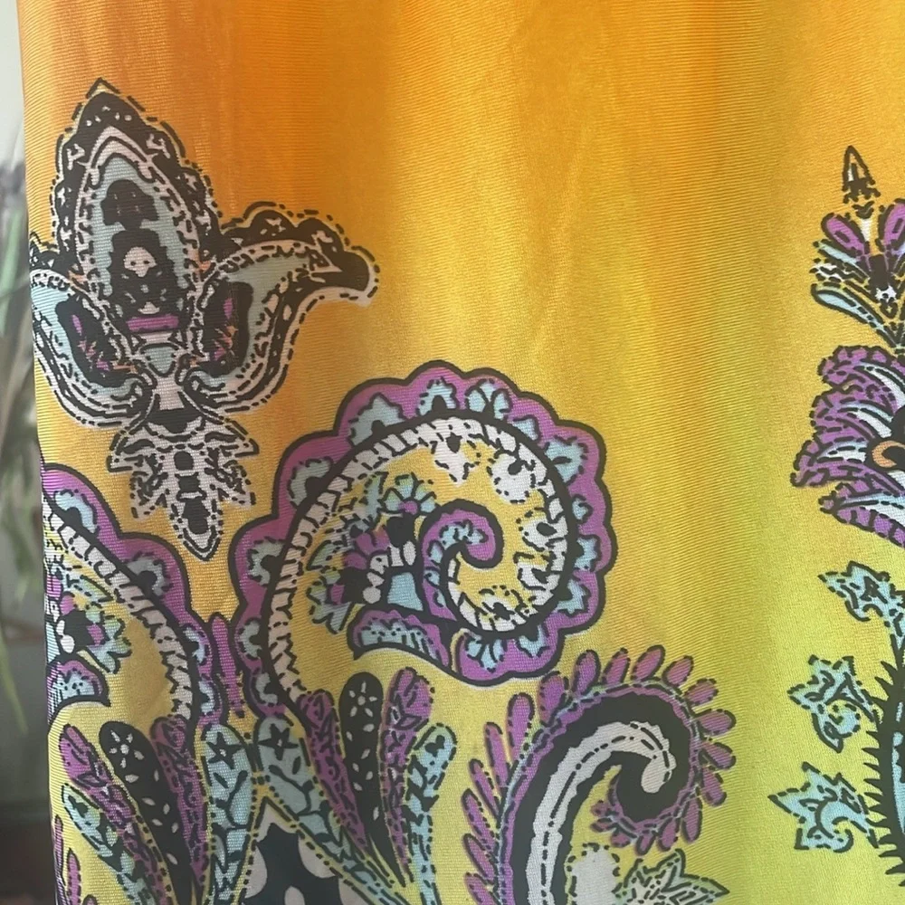 Orange Hobo Style Sun Dress - Picture 6 of 6